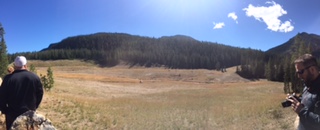 Picture of The McLaren Tailings reclamation site.